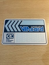 Viacard prototipo usato  Milano