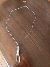 Pendentif chaîne argent d'occasion  Chaumont