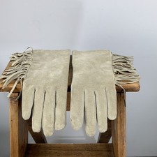 Cream suede gloves for sale Cream suede gloves for sale  HEREFORD