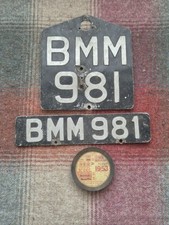 Vintage motorcycle number for sale  MARYPORT