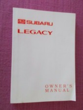 Subaru legacy saloon for sale  SHERINGHAM