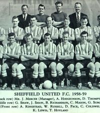 Sheffield united 1958 for sale  BIRMINGHAM