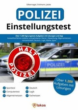 Einstellungstest polizei 200 gebraucht kaufen  Stuttgart