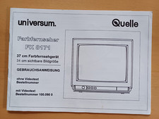 Alte bedienungsanleitung quell gebraucht kaufen  Ansbach