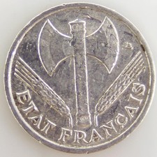 Bazor - Etat Français  50 Centimes  - Aluminium - TB - 1942 - France - Pièc... na sprzedaż  Wysyłka do Poland
