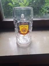 Mass bierglas liter gebraucht kaufen  Hofheim