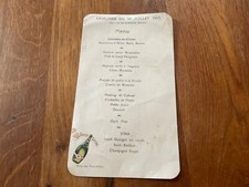 Menu ancien 1913 d'occasion  Issoudun