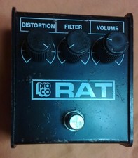 ProCo Rat 1986 3-B Black Face LM308 distorsore vintage per chitarra RT-041363, usado comprar usado  Enviando para Brazil