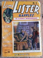 Lord lister raffles usato  Pistoia