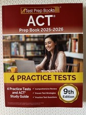 Act prep book for sale  Los Angeles