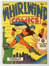 Whirlwind Comics #1 FR 1.0 APARADO 1940 1º aplicativo. Ciclone comprar usado  Enviando para Brazil