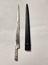 1908 Adaga de Mistura de Damasco Carbono Reto com Bainha Dirk Poniard Facão Achado Raro comprar usado  Enviando para Brazil