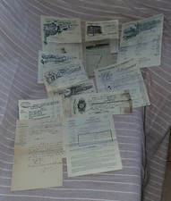 Lot old invoices d'occasion  Expédié en Belgium