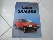 Kleinbogen lada Samara 1986 Broschüre Katalog Prospekt Commercial comprar usado  Enviando para Brazil
