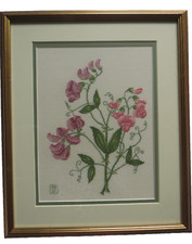 Vintage floral cross for sale  LEEDS