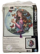 Kit de ponto cruz contado Dimensions #35190 voo livre 13x13" leitura completa comprar usado  Enviando para Brazil