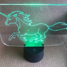 New unicorn lamp for sale  Thayer