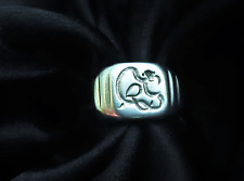 Siegel ring silber gebraucht kaufen  München