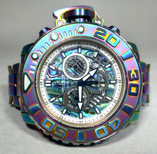 Usado, Invicta Sea Hunter Abalone relógio cronógrafo suíço aço iridescente 58mm 33792 comprar usado  Enviando para Brazil