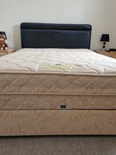 Slumberland double divan for sale  SWINDON