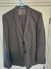 Mens grey suit for sale  HUNTINGDON