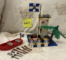 Vintage Lego Pirates 6265 Sabre Island (kompletny BEZ instrukcji) wydanie 1989 na sprzedaż  Wysyłka do Poland