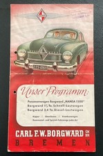 Rginal borgward katalog gebraucht kaufen  Katlenburg-Lindau