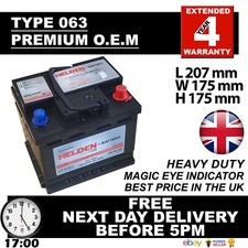 12v 45ah car for sale  LUTON