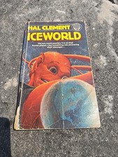 ICEWORLD por Hal Clement (1ª impressão Ballantine Del Rey PB 1977) ficção científica vintage comprar usado  Enviando para Brazil