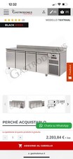 Tavolo refrigerato porte usato  Milano