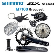 SHIMANO SLX M7100 1x12 12 velocidades MTB Groupset 6 peças/conjunto 32T/34T/170MM/175MM 51T OE, usado comprar usado  Enviando para Brazil