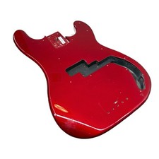 Genuíno Fender Squier Affinity Precision Corpo de Baixo de Guitarra Vermelho Projeto Peças 2004, usado comprar usado  Enviando para Brazil