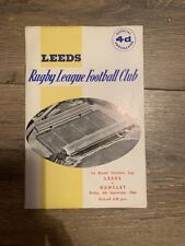 Leeds hunslet rugby for sale  YORK