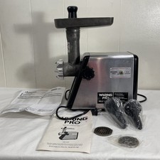 Moedor de Carne Waring Pro MG100 – Testado e Completo com 3 Lâminas, Salsicha... comprar usado  Enviando para Brazil