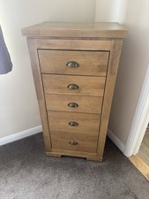 5 drawers chest tall oak for sale 5 drawers chest tall oak for sale CHATTERIS