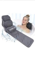 Almohada de baño de cuerpo completo para bañera - Almohada de bañera extra larga y gruesa con cabeza, gris segunda mano  Embacar hacia Mexico