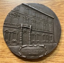 *ENORME PLACA DE PRATA TORINO Câmara Comércio Indústria Agricultura Itália medalha c19 comprar usado  Enviando para Brazil
