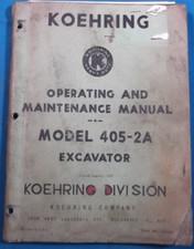 Koehring 405 excavator for sale  Union