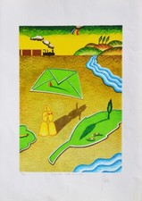 Giuliano ghelli serigrafia usato  Fermignano