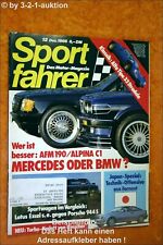 Sportfahrer 12/86 BMW Alpina C1 Mercedes 190E 2,3 Opel Kadett GSI Turbo comprar usado  Enviando para Brazil