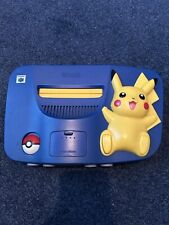 Pikachu nintendo console for sale  SPALDING