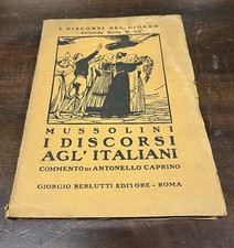 i discorsi mussolini usato i discorsi mussolini usato Mogliano Veneto