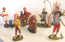 Statuine presepe vintage usato  Roasio