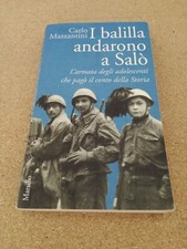 Carlo mazzantini balilla usato  Gallarate