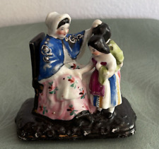 Figurina porcellana policroma usato  Italia