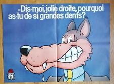 Affiche politique originale d'occasion  Prades