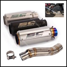 Slip para Honda CBR300R 2013-2019 CB300F sistema de tubulação de ligação de escape silenciador de substituição comprar usado  Enviando para Brazil