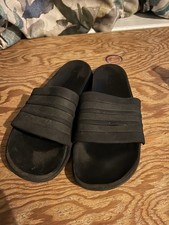 Adidas black slider for sale  LONDON