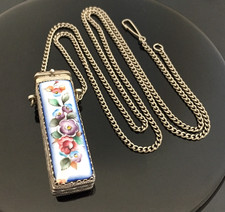 Vintage enamel silver for sale  HAILSHAM