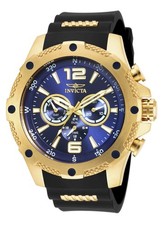 Invicta I-Force relógio masculino multifuncional mostrador azul poliuretano preto 19659, usado comprar usado  Enviando para Brazil